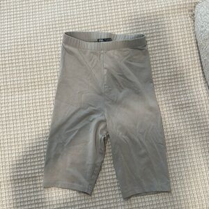Zara biker shorts
